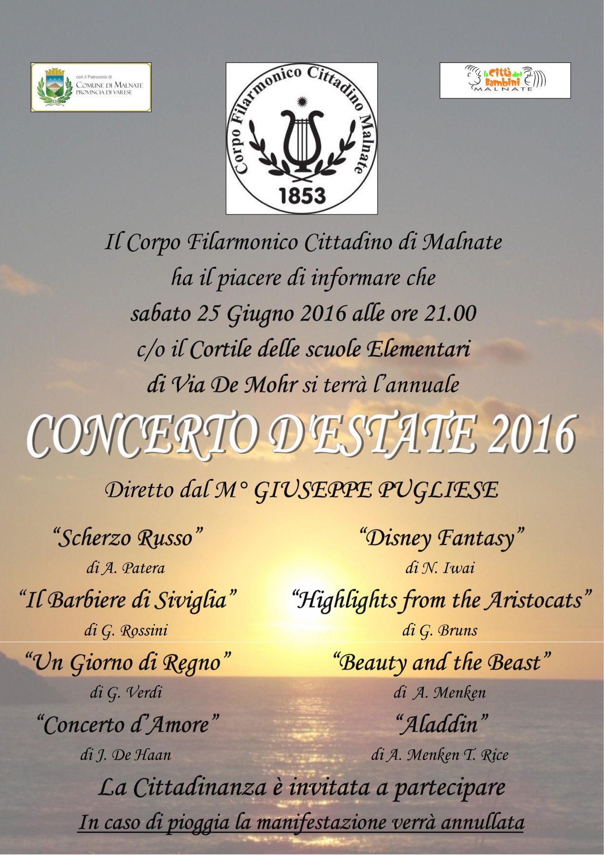 Concerto d'Estate 2016